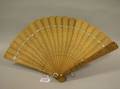 Chinese Carved Sandalwood Fan