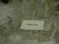 Twenty Assorted Colorless Pattern Glass Creamers and a Pitcher