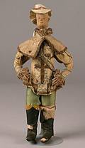 Early Cloth Doll in Fancy Male Attire