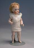 Large Kestner All Bisque Doll with Bare Feet