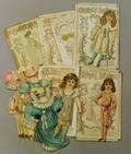 Six Boxed Sets of Tuck Paper Dolls