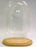 Tall Oval Glass Dome