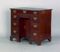 George III mahogany kneehole desk ca 1770