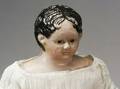 Papiermache Shoulder Head Doll by Greiner