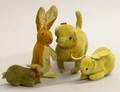 Three Velveteen Rabbits and a Dog