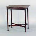 George III mahogany end table ca 1770