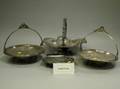 Six Pairpoint Aesthetic Silver Plated Tazzas and Baskets