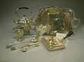 Eighteen Pieces of Assorted Silver Plate