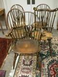 Five Windsorstyle Chairs