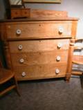 Classical TigerMaple Chest of Drawers