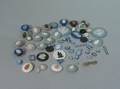 Approximately Sixtyfour Wedgwood Jasperware Buttons Intaglios and Small Items
