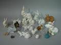 Group of Assorted Ceramic Rabbit Figures