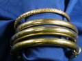 Group of Four Gold Bangles