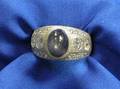 Gentlemans Star Sapphire and Diamond Ring