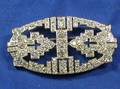Art Deco Platinum and Diamond Brooch
