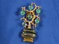 18kt Gold and Gemset Brooch