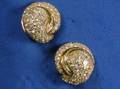 18kt Gold and Diamond Earclips