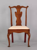 Queen Anne mahogany dining chair ca 1745