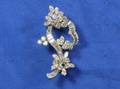 Platinum and Diamond Brooch