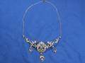 Edwardian Platinum and Diamond Necklet