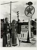 Berenice Abbott American 18981991 Gasoline Station Tremont Avenue and Dock Street Bronx New York