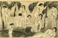 Abraham Walkowitz American 1878  1965 The Bathers