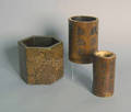 Two Chinese bamboo brush pots