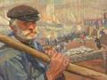 Joseph Margulies American 18961984 Breton Fisherman of Concorneau