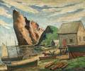 William Fisher American b 1890 Gaspe  Perce Rock Quebec
