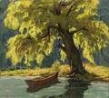 Leo B Blake American 18871976 Sunlight Through the Friendly Old Tree