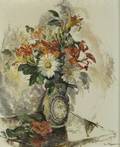 William Meyerowitz American 18871981 Floral Still Life