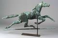 Molded Copper Running Horse Weathervane