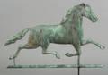 Molded Copper and Zinc Ethan Allen Running Horse Weathervane