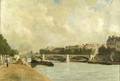 Pierre Louis Leger Vauthier French 18451916 Along the Seine