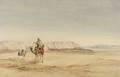 British School 19th Century Desert Travelers