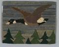 Grenfell Flying Canada Goose Hooked Mat