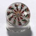 SaintLouis Crown Glass Paperweight