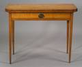 Federal Tiger and Birdseye Maple Card Table