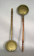 Two copper and brass bedwarmers