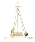 Brass Bird Motif Fire Tools on Stand