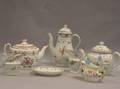 Seven Pieces of English Porcelain Tea Ware