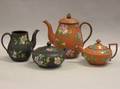 Three Wedgwood Enamel Decorated Items
