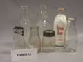Collection of Approximately 181 Colorless Glass Milk and Dairy Bottles