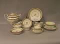 Twentyeight Piece New Hall Decorated Porcelain Tea Set