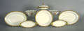 Six pieces Limoges porcelain