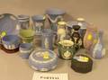 Approximately Twentysix Assorted Wedgwood Jasperware Table Items