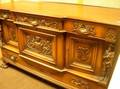 Late Victorian Renaissance Revival Carved Oak Buffet