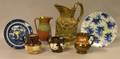 Seven Assorted English and Continental Ceramic Table Items