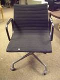 Herman Miller Upholstered Aluminum Swivel Desk Chair