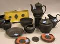 Fourteen Wedgwood Basalt Items